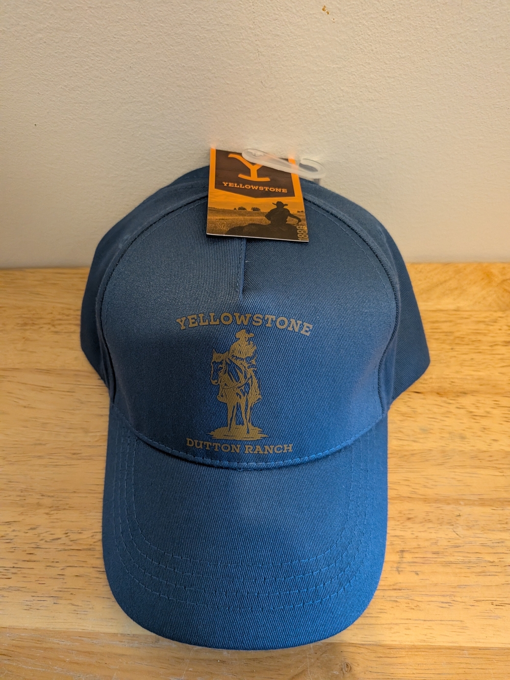 Yellowstone Dutton Ranch Blue Logo Baseball Cap